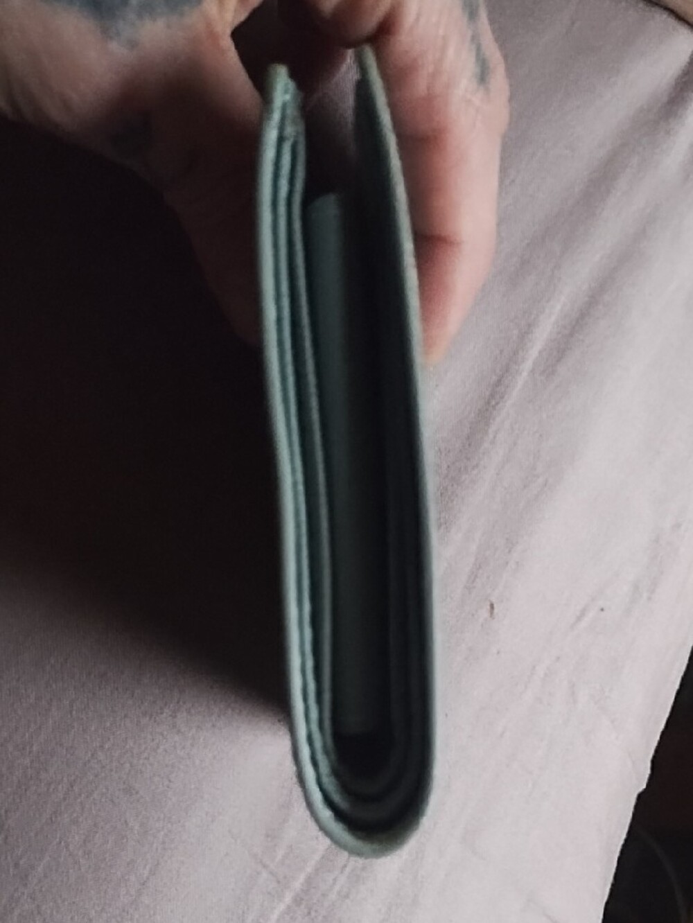 Goyard Black and White Chevron Card Holder - Picture 4 of 4